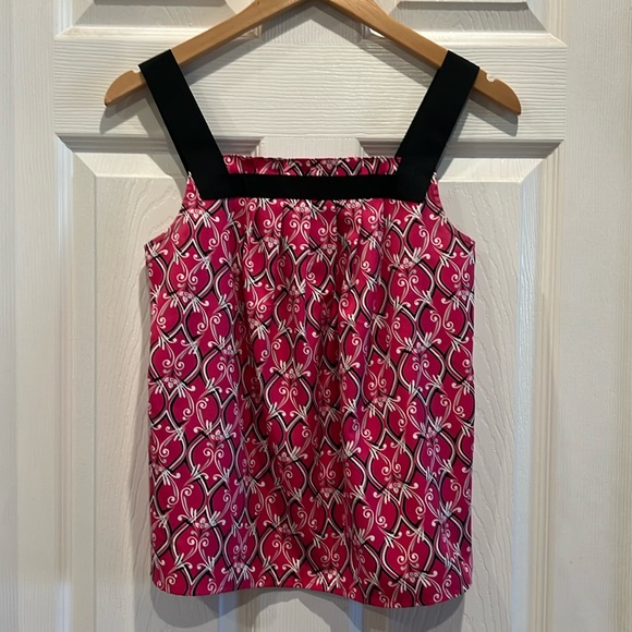 LOFT Sleeveless Satin Tank Top - Picture 2 of 8